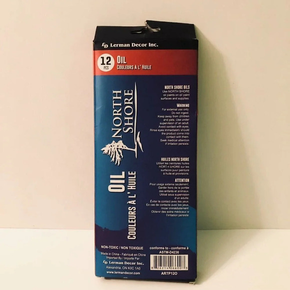 North Shore Oil Paints Set Of 12 12ml Lerman Decor Inc Art  Painting - Picture 5 of 14